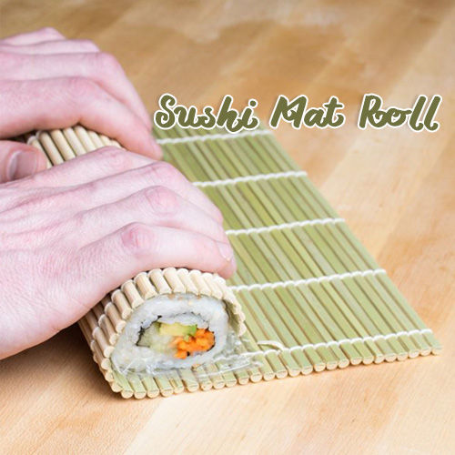 Sushi Roll Bamboo Mat (Green)