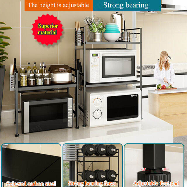 vivivivi Practical Kitchen Storage Solution for Microwave and Oven