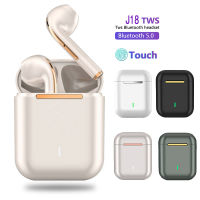 New J18 TWS True Wireless Bluetooth Headphones Gaming Headset Sport Earbuds For Android iOS Smartphones Touch Control Earphones