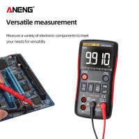 (100 ดีมาก) ANENG Q1 True-RMS ดิจิตอลมัลติมิเตอร์ Esrmeter ทดสอบยานยนต์ไฟฟ้า Dmm ทรานซิสเตอร์ยอดทดสอบเมตรต้านทาน