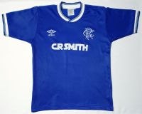 เสื้อฟุตบอลย้อนยุคเรนเจอร์ 1985-86 ชุดเหย้า Rangers 1985-86 home Retro football shirt grade AAA Thailand Quality สินค้าขายดีรูปถ่ายใหม่จากสินค้าจริงราคาถูก