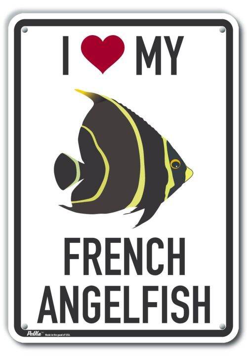 ป้าย-petka-และกราฟิก-pkas-na-xi-heart-สัญลักษณ์อลูมิเนียมของฉัน-french-angelfish