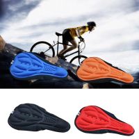 【LZ】❇  Bicicleta Silicone 3D Gel Saddle Pad Bicicleta Seat Cover Almofada Acolchoada Macia Conforto EVA Anti Fricção Parte De Ciclismo