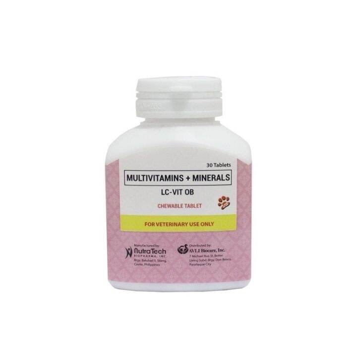 LC Vit OB tablet Multivitamins for Pregnant Dogs Lazada PH