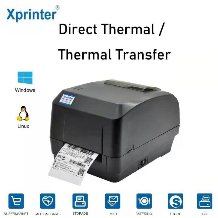 Xprinter XP-H500B XP-TT426B Direct Thermal and Thermal Transfer ...