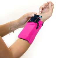 ✟♀ Sport Mini Cotton Wrist Pocket Pouch Running Gym Bag Wallet For Cycling Mobile Phone Cards Care Braces Zipper Wrist Bag