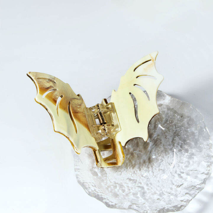 acetic-acid-gripper-bat-wing-gripper-girl-shark-clip-bat-gripper-headwear-hair-clip-hair-clip-halloween-clasp