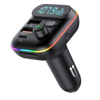 Car MP3 Player Bluetooth FM Transmitter Car Charger PD20W/USB QC3.0 Fast Charge U Disk Music Player