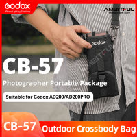 Godox CB-57 Carry Bags For AD200 / AD200 Pro Outdoor Flash Light Storage Bag Shoulder Bag