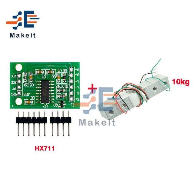 Hx711 Ad Module Weight Sensor 1kg 2kg 3kg 5kg 10kg 100g Load Cell ...