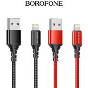 Cáp sạc nhanh Borofone BX54 dây dù 2.4A cho iPhone, Android, iPad