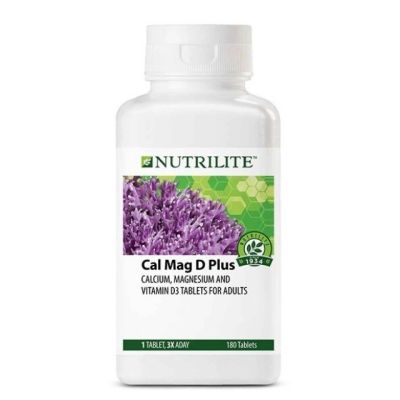 Amway NUTRILITE Cal Mag D Plus (180 tab) แอมเวย์ นิวทริไลท์ แคล แมก ดี พลัส