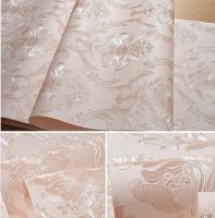 【☸2023 New☸】 shang815558 Beibehang Self Adhesive Wallpaper ดามัสกัสลายนูนแนวยุโรปขนาด53X300ซม. สำหรับผนังวอลล์เปเปอร์แบบสามมิติตกแต่งห้องนั่งเล่นห้องนอน