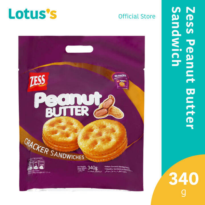 Zess Peanut Butter Sandwich 340G Lazada