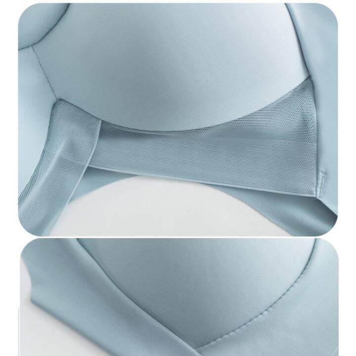 a-so-cute-thinfor-womansilk-large-size-push-up-lingerie-seamlesssteel-ring-เสื้อกล้าม