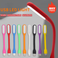 USB แบบพกพาขนาดเล็กไฟ LED 5V ไฟอ่านหนังสืออ่านหนังสือขนาดเล็กโคมไฟตั้งโต๊ะสำหรับตั้งแคมป์ไฟกลางคืนพับเก็บได้สำหรับแบตสำรอง PC โน้ตบุ๊คแล็ปท็อป