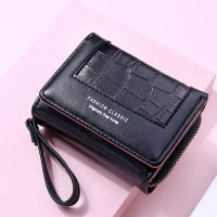 Women Wallet Mini Large Capacity Fashion Wrist Small Bag nd Designed Pu Leather Coin Purse Zipper Buckle Female Card Holder