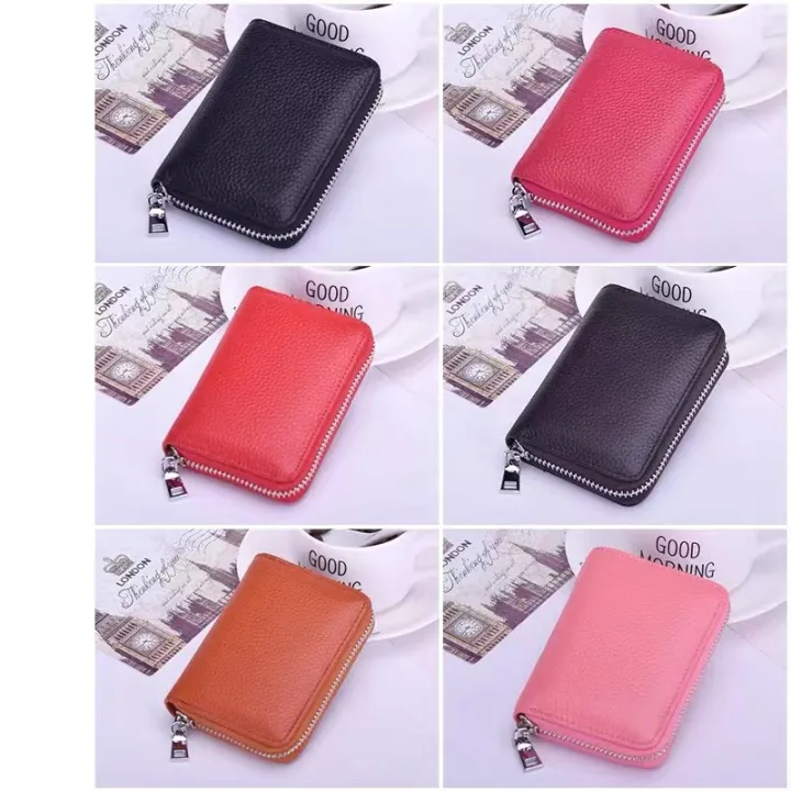 leather card holder wallet | Lazada PH