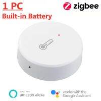 【Online】 FairBay Tuya Smart ZigBee 3.0เซ็นเซอร์ความชื้นและอุณหภูมิระบบรักษาความปลอดภัยในฉากอัจฉริยะแบบเรียลไทม์พร้อมแอป Smart Life อัจฉริยะบ้าน