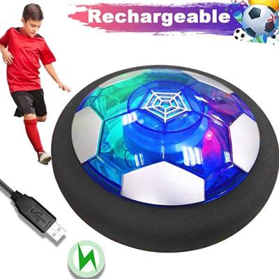 Air Power Hover Soccer Ball Light Flashing Ball Air Power Football Toys Home Game Gliding Soccer Stress Indoor Balls Boy Gift