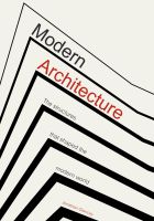 หนังสืออังกฤษใหม่ MODERN ARCHITECTURE: THE STRUCTURES THAT SHAPED THE MODERN WORLD