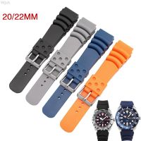 20mm 22mm 24mm Diving Rubber Silicone Sport Wrist Band Watchband for Diver Scuba