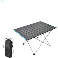 TOP โต๊ะพับ สปอตสินค้าQIAOYUE พร้อมส่ง Camping table โต๊ะ โต๊ะสนามแคมป์ โต๊ะแคมป์ปิ้ง โต๊ะพับอลุมิเนียม โต๊ะตั้งแคมป์แบบพกพา โต๊ โต๊ะแคมป์ปิ้ง โต๊ะปิคนิค