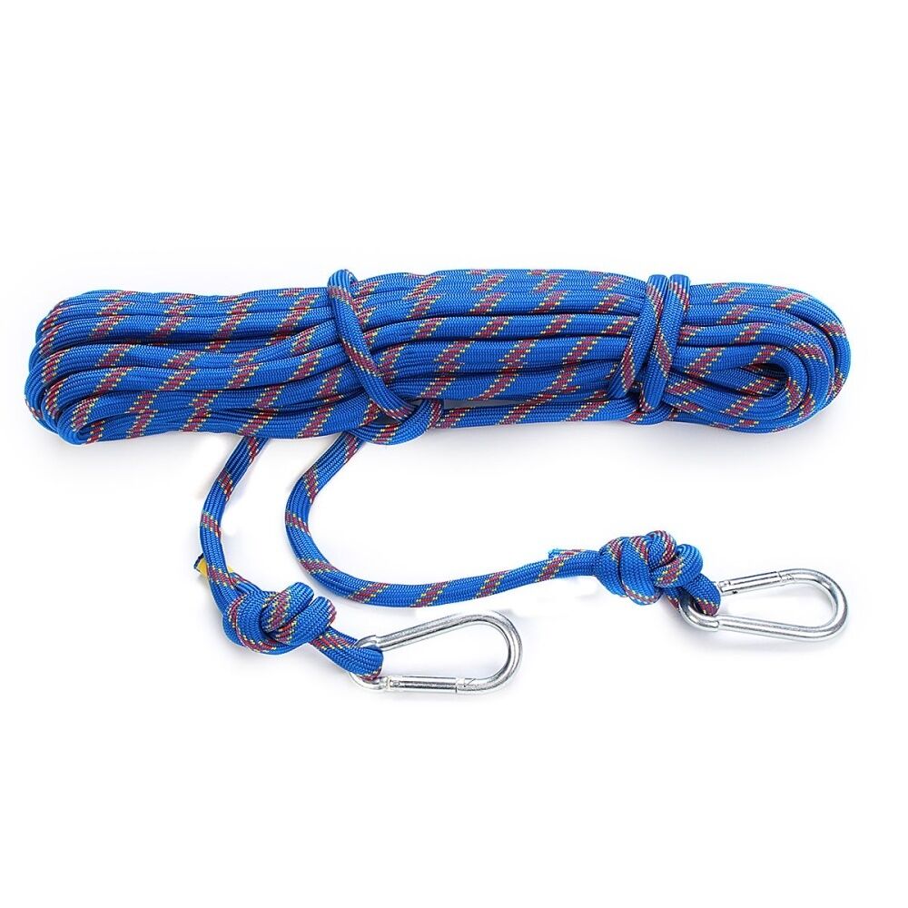 3KN 10mm Outdoor Rock Climbing Caving Escape Rescue Safety Line Auxiliary Rope 