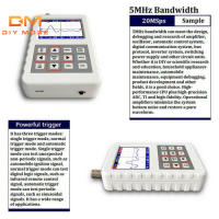 Diymore แบบพกพา20MSps DSO FNIRSI PRO มือถือมินิดิจิตอล Oscilloscope 5M แบนด์วิดท์