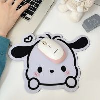 【CW】Cute Pochacco Mouse Pad Sanrio Cartoon Dolls Office Computer Thickening Soft Mousing Mat Cushion Desktop Decoration Toys Girls