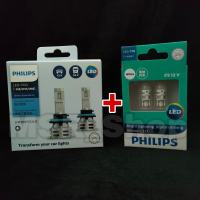 Philips หลอดไฟตัดหมอก Ultinon Essential LED+150% Gen2 6500K (12/24V) H8/11/16 แท้ 100% 2 หลอด/กล่อง แถมฟรี Philips Ultinon LED T10 6000K จัดส่ง ฟรี