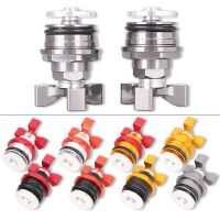 ┅✘❦ CNC Aluminum Motorcycle Titiuam Preload Fork Cap Adjusters Universal For Kawasaki Ninja 250 All Years w/ 37mm Fork Bolts