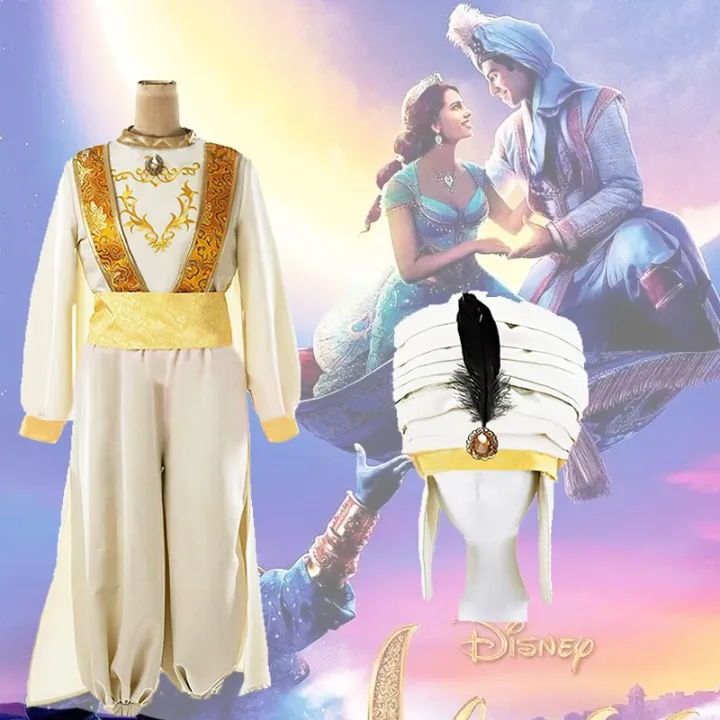 New Aladdin And The Magic Lamp Aladdin Cosplay Costume Halloween ...