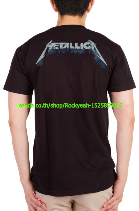 เสื้อวง-metallica-เสื้อร็อค-เสื้อทัวร์-เมทัลลิกา-ไซส์ยุโรป-rcm953