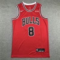 Chicago Bulls 2020 New Season MENs NBA #8 Zach Lavine Red Basketball Jerseys