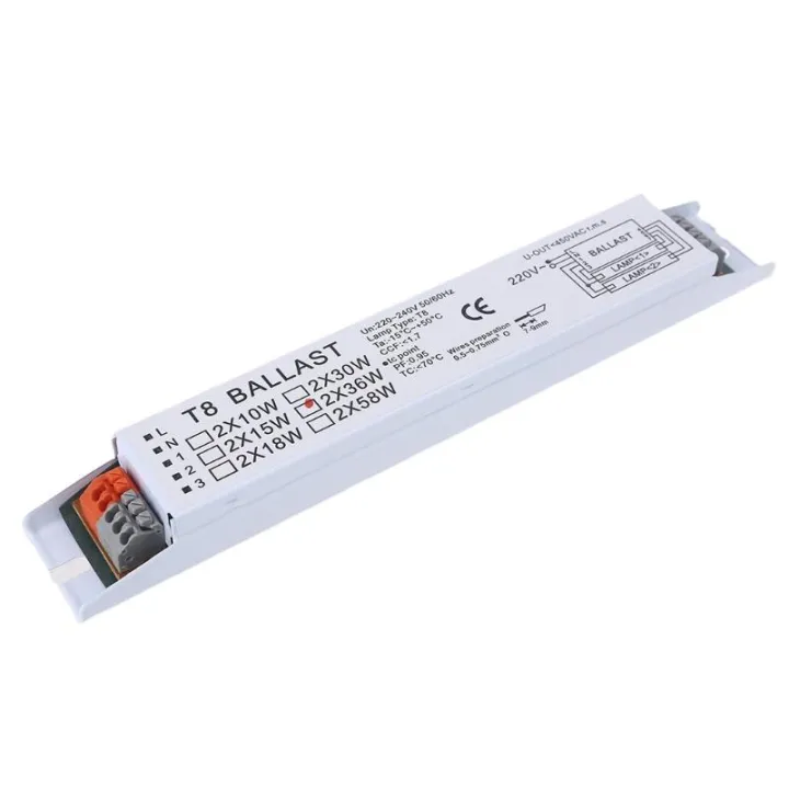 220240V AC 2x36W Wide Voltage Electronic Ballast Fluorescent Lamp