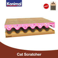 Kanimal Cat Toy ของเล่นแมว ที่ลับเล็บแมว รุ่น Duo Scratch แยกชิ้นได้ สำหรับแมว Size L ขนาด 42x7x10 ซม. แถมฟรี! Catnip กัญชาแมว