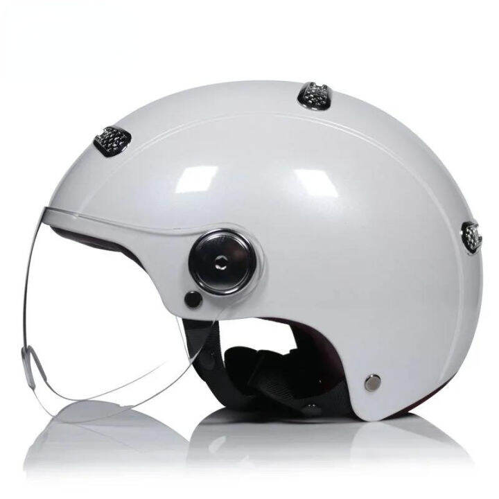 Four Seasons Motorcycle Electric Motorcycle Half Helmet Hull Scooter