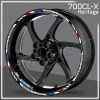 For CFMOTO CLX700 CLX 700 700CLX Heritage Motorcycle Wheel Sticker Rim Decal Stripe Tape Accessories Waterproof