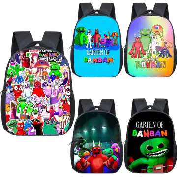 Garten of Banban Backpack Boys Girls Anime Cartoon Banban