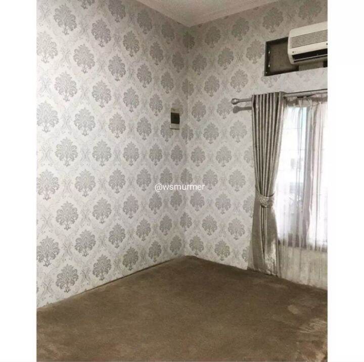 BATIK SILVER Keyla wallpaper wallsticker dinding wallpaper