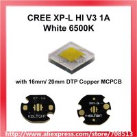 【HOT SALE】 Correct Engineering Service Limited Cree XP-L HI V3 1A ตัวจ่ายแสง LED สีขาว6500K สามารถใช้กับบอร์ดทองแดงขนาด16มม./20มม. (1ชิ้น)