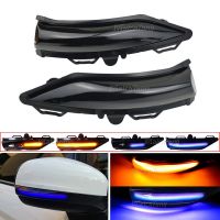 2x Flowing Turn Signal Light LED Side Wing Rearview Mirror Dynamic Indicator Blinker for Ford for Fiesta mk7 08-17 mk8 19