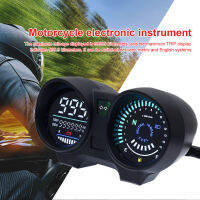 รถจักรยานยนต์ Digital Dash Universal รถจักรยานยนต์ Speedometer พร้อมไฟแสดงสถานะสำหรับ zil Titan Digital Panel 150