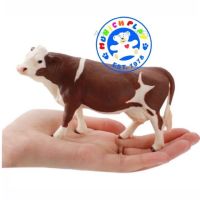 Munich Play - โมเดลสัตว์ Red Holstein วัวนม แดง แม่ ขนาด 13.50 CM (จากหาดใหญ่)