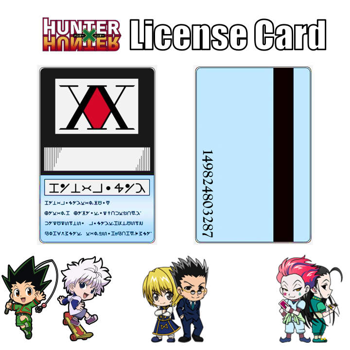 24pcs Hunter X Hunter License Card Personalized Lazada Ph