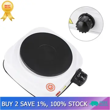 Portable 500W Electric Mini Stove Hot Plate Multifunctional Home Heater (US  Plug 110V) 