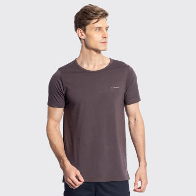 ELLE HOMME เสื้อยืด T-Shrit ชายคอกลม สีพื้นมีให้เลือก 8 สี (KVR1912R1)