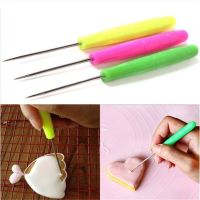 3Pcs/Set Cake Scriber Needle Model Tool Icing Carve Sugarcraft Decorate DIY Fondant Cake Cookie Decorating Tools Baking Needle