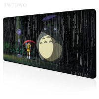 Totoro แผ่นรองเมาส์เล่นเกม XL บ้าน HD ใหม่ M Ousepad XXL แผ่นแป้นพิมพ์ยางธรรมชาติพรมกันลื่นนุ่มพีซีหนูแผ่นรองเมาส์